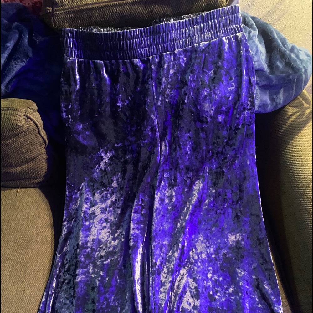 Fuzzy pajama pants